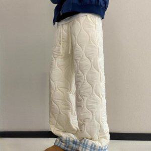 2color 우모바지 낚시 방한복 솜바지 열선