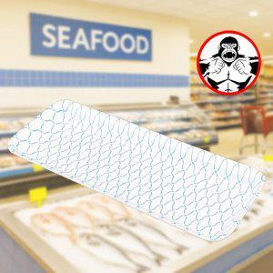 스티로폼 포장용기 청색 그물 무늬 1000개