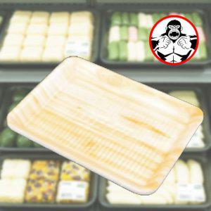 스티로폼 용기 포장용기 정육점 목재 800개