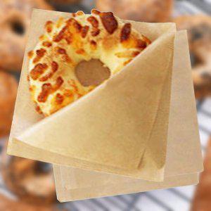 종이양포 L자형 코팅봉투 13 13cm 500매 갈색종이