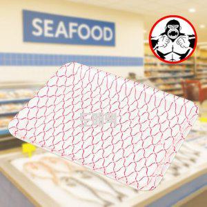 스티로폼 용기 포장판매 적색 그물 모양 600개