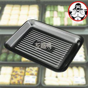 스티로폼 용기 포장 판매 떡집 검정 600개