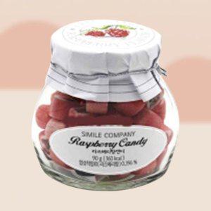 수제캔디 라즈베리향 캔디 90g 10병 1box