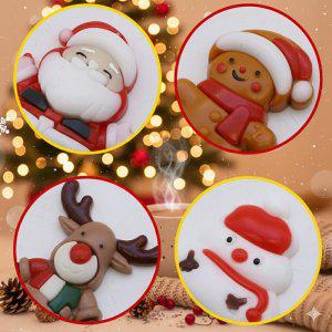 자광 크리스마스 산타말랑이-소형1박스16개 산타스퀴시 루돌프 눈사람 말랑이 모찌인형 겨울
