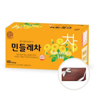 (수제선물포장) 송원 민들레차 100티백