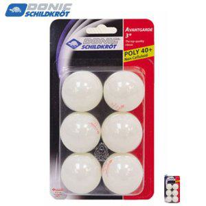 탁구공시합구 탁구연습공 시합용 학교체육 동회용 로봇용탁구공 아방가르드 3성 6P