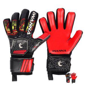 선수축구장갑 러닝 GK 키퍼 방한 풋살 손가락 꺾임 방지 골키퍼 블랙 L 9호 축구 스포츠