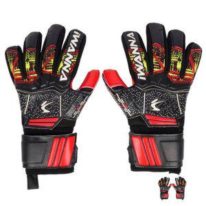 선수축구장갑 러닝 방한 풋살 손가락 꺾임 방지 골키퍼 장갑 블랙 XL 10호 축구 스포츠