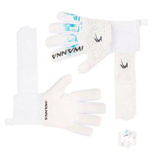 선수축구장갑 러닝 키퍼 풋살 손가락 꺾임 방지 골키퍼 장갑 화이트 S 7호 축구 스포츠