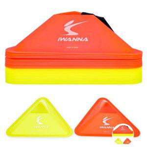 미니축구골대 그물 간이 마커축구훈련용품 5cm 스포츠콘 삼각 2inset 20개입 2색 허들콘