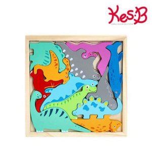 어린이퍼즐 테마 원목교구 공룡 테마퍼즐 원목퍼