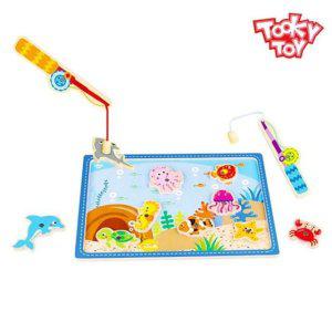 유치원놀이 자석 유아 낚싯대 유아장난감 어린이