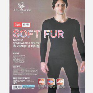 남성내의 남성 피엔알 기모내의 기모 방풍 상의