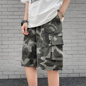 여름 군복패션 밀리터리바지 밀리터리의류 반바지