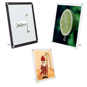 투명 메뉴판 아크릴 케이스 스탠드 테이블꽂이 A3 1+1