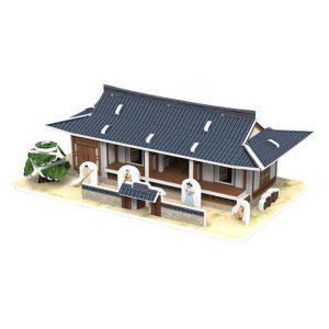 기와집 완구 퍼즐 페이퍼락 퍼즐완구 3D입체퍼