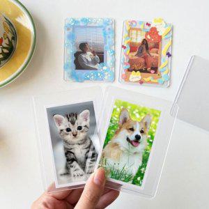 탑로더 포카 포토 탑로더케이스 투명 보관 카드