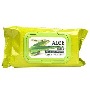 다양한 보습성분 함유 알로에 딥 클렌징티슈 100매입