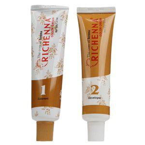 경제적 간편한사용 헤나추출물 염색약 6N 밝은갈색