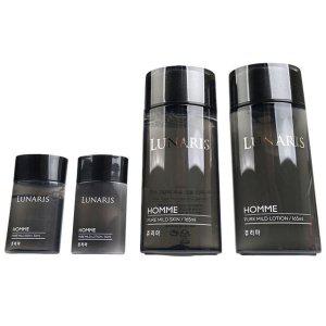 병풀추출물 녹차추출물 마린콜라겐 옴므 기초 2종세트