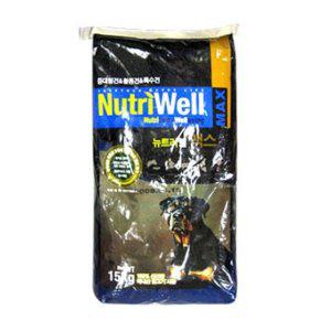 맥스 15kg 중대형견사료 활동견사료 특수견 대형견용