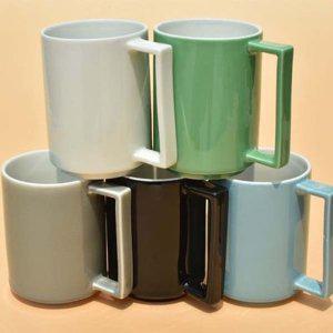 도자기 머그컵 머그잔 380ml 물컵 물잔 커피잔 흰색 스텐컵 커피머그잔 텀블러 손잡이컵