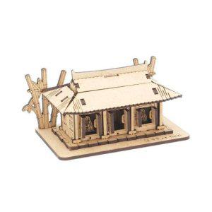 놀이키트 3D나무퍼즐 놀이 오죽헌 학습교구 선