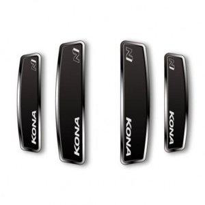 차량익스테리어 코나 N 블랙 쉴드 엠블럼 도어가드