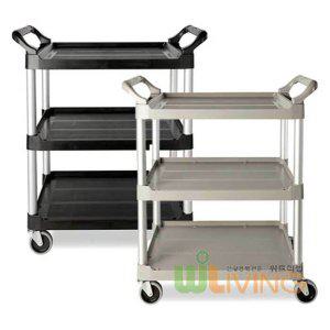 러버메이드 다용도 서비스 3단 카트 (착불)