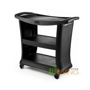 러버메이드 고급 다용도 서비스 3단 카트 (착불)