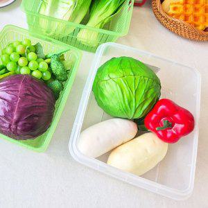 채반 밀폐 용기 5000ml 1P 바구니 냉장고 정리 야채통