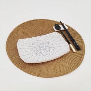 벚꽃무늬 일본그릇 _ 생선접시(중) 2p