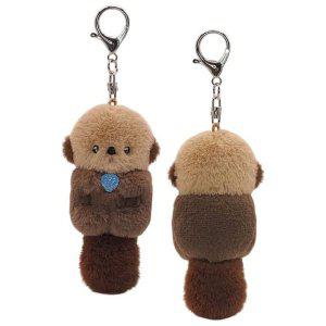 해달 남매 인형 키링 코코아 10cm 1P 귀여운 키홀더