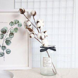 인조 목화꽃 조화 생화같은 인테리어 조화 도매 실크플라워 쇼핑몰 크리스마스꽃