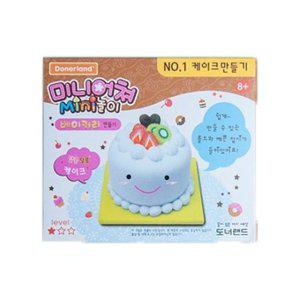 미니어처 수수깡 지점토 10개 미니어쳐 찰흙