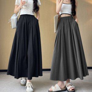 무지 정장스커트 밴딩스커트 A라인 H라인스커트