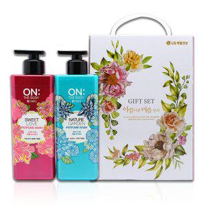 온더바디 퍼퓸 바디워시 500 + 500 세트_(5개입)