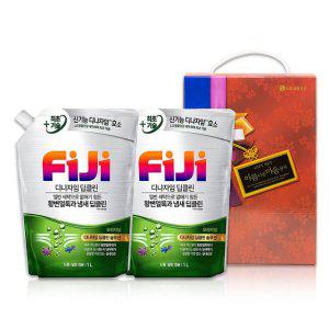 피지 디나자임 일반드럼겸용 액체세제 1L 리필 2입_(3개입)