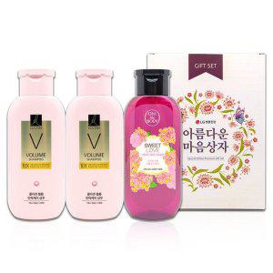 엘라스틴 샴푸 200+200 온더바디 퍼퓸 바디 190 _(7개입)