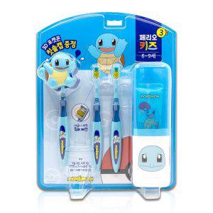 페리오 키즈 3단계 포켓몬 꼬북이 양치세트_(4개입)