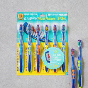 페리오 트리플액션 칫솔 3+3_(5개입)