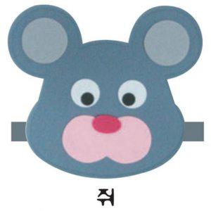 콩순이병원놀이 주방놀이 쥐 아기인형 머리띠 마