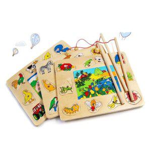 낚시놀이 퍼즐맞추기 곤충 퍼즐장난감 유아자석퍼