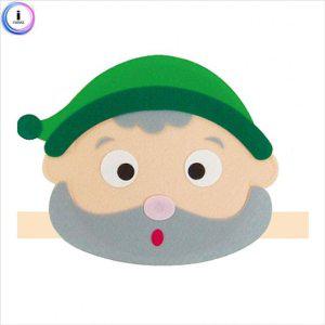 난쟁이 학예회 머리띠-초록모자 역할놀이 발표회