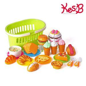 병원놀이세트 음식모형 원목장난감 아이스크림장난