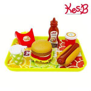햄버거세트 감각발달 어린이장난감 장난감 학습완