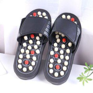 다이어트 사무실 실내 지압 슬리퍼 쿠션 발지압 실내화