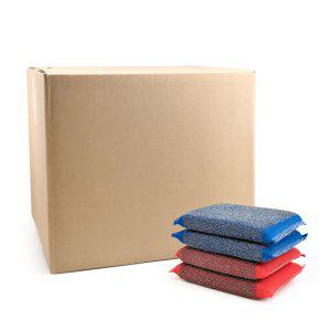 워니네 울스텐 수세미 부드러운 기본스타일 무포장(100개) 고밀도 우레탄폼