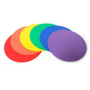 6개입 스포츠콘 마커 체육활동 레인보우 1세트