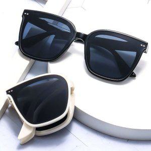 스퀘어 선글라스 접이식 남성 빅사이즈 편광 아이웨어